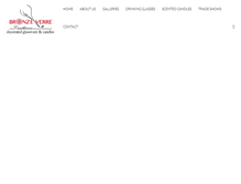 Tablet Screenshot of bronzeverre.com